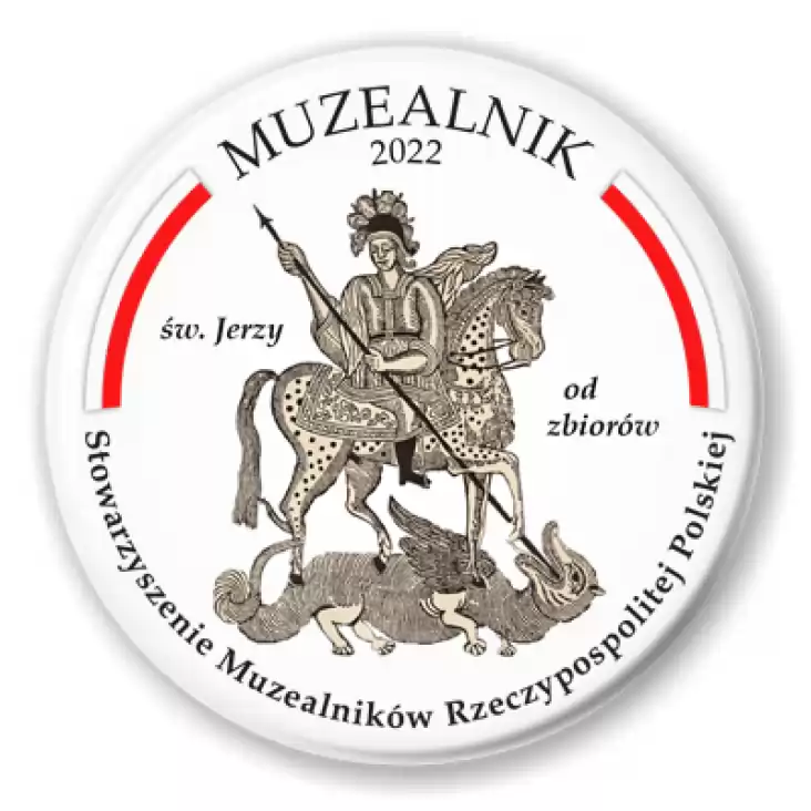 przypinka Muzealnik 2022