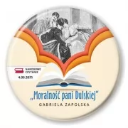 przypinka Narodowe Czytanie 2021