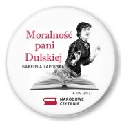 przypinka Narodowe Czytanie 2021