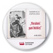 przypinka Narodowe Czytanie 2021