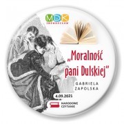 przypinki Narodowe Czytanie MDK Inowroclaw przypinka Narodowe Czytanie MDK Inowroclaw