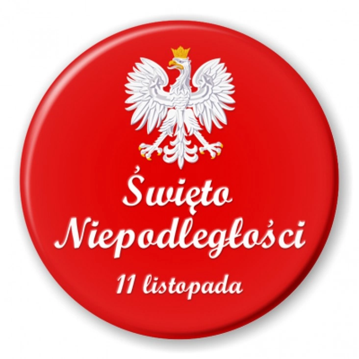 Narodowe Święto Niepodległości na czerwonym tle