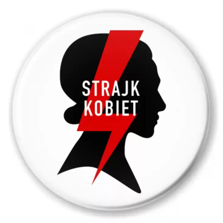 przypinka Ogolnopolski Strajk Kobiet