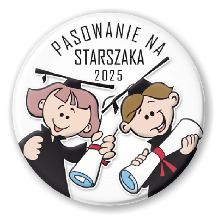 przypinka Pasowanie na Starszaka