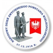 przypinka Powstanie Wielkopolskie Pomnik Powstancow
