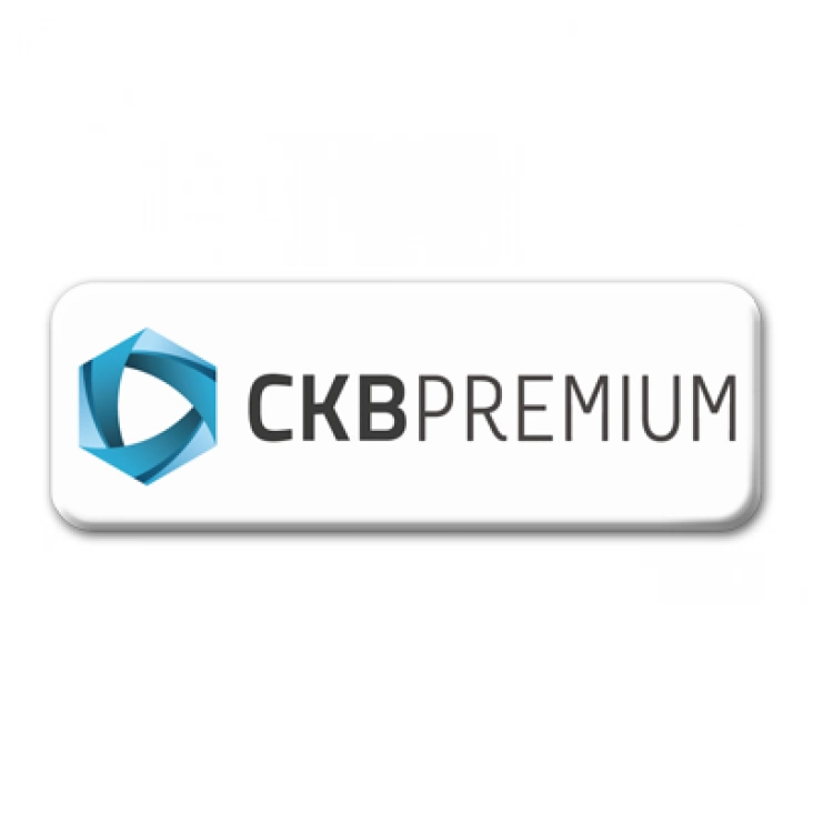 przypinka prostokąt CKB Premium