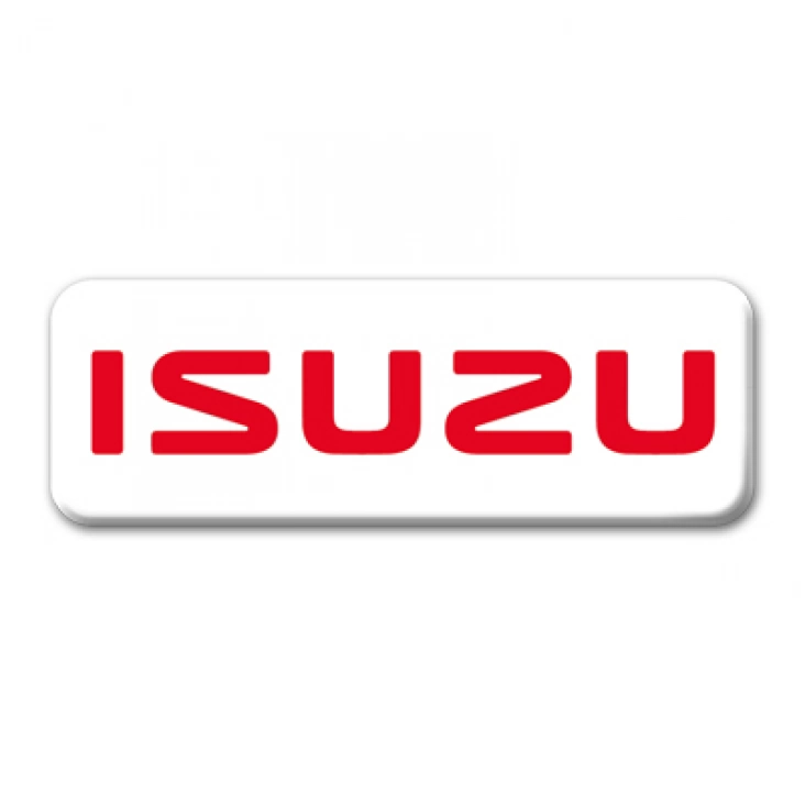 przypinka prostokąt Isuzu