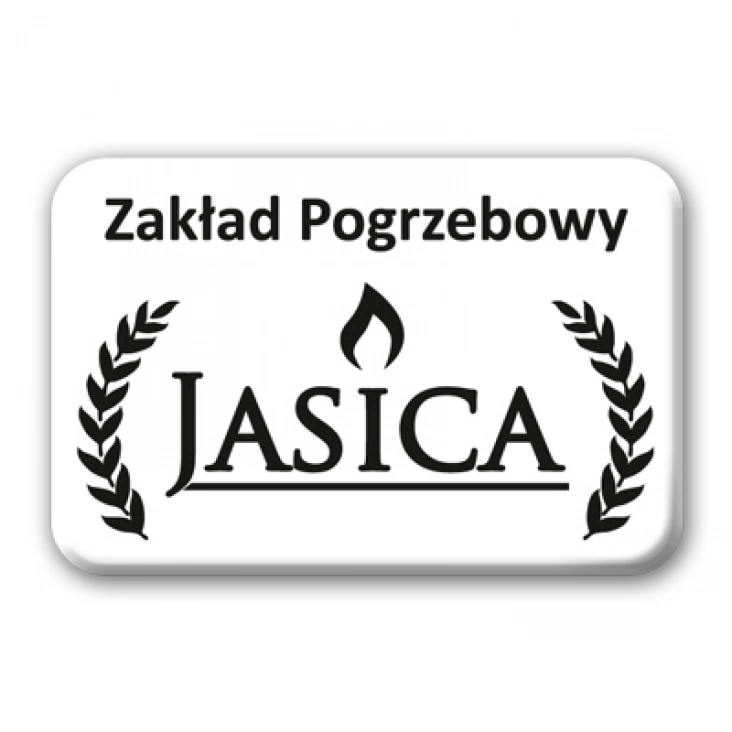 przypinka prostokąt Jasica