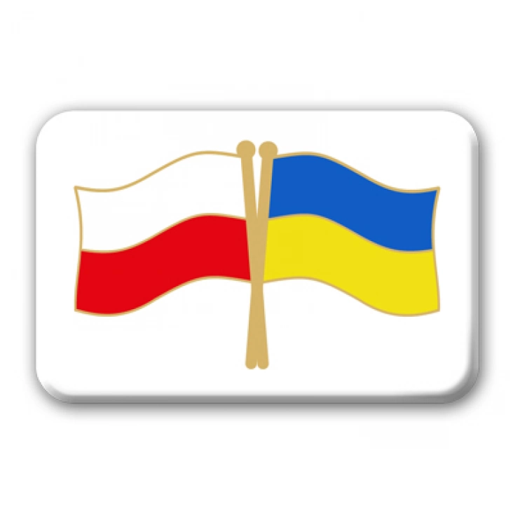 Polska-Ukraina flagi