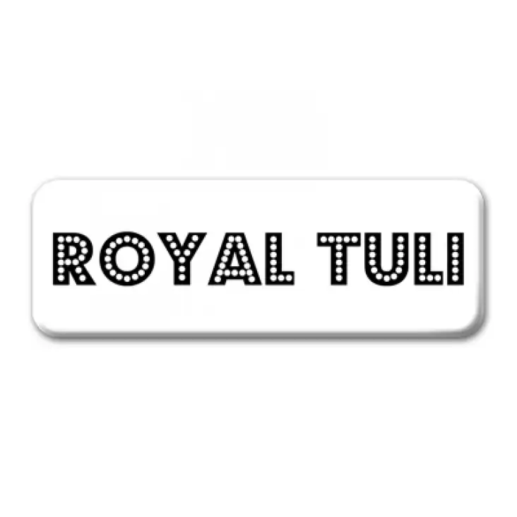 przypinka prostokąt Royal Tuli