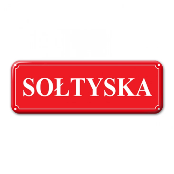 przypinka prostokąt Sołtyska