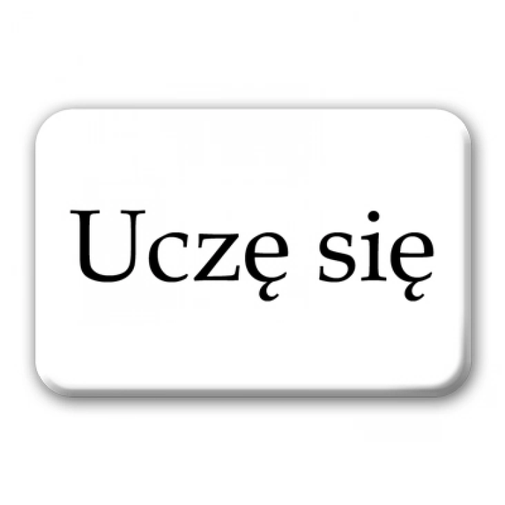 Uczę się na białym tle