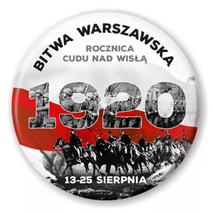 przypinka Rocznica Bitwy Warszawskiej 1920