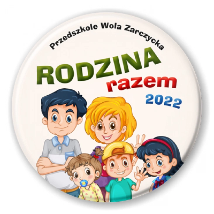 przypinka Rodzina Razem 2022