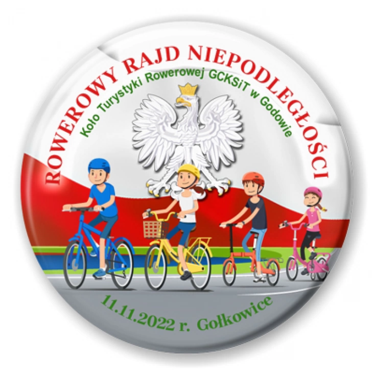 Rowerowy Rajd Niepodległości Godów 2022