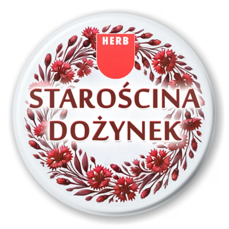 przypinka Starościna Dożynek