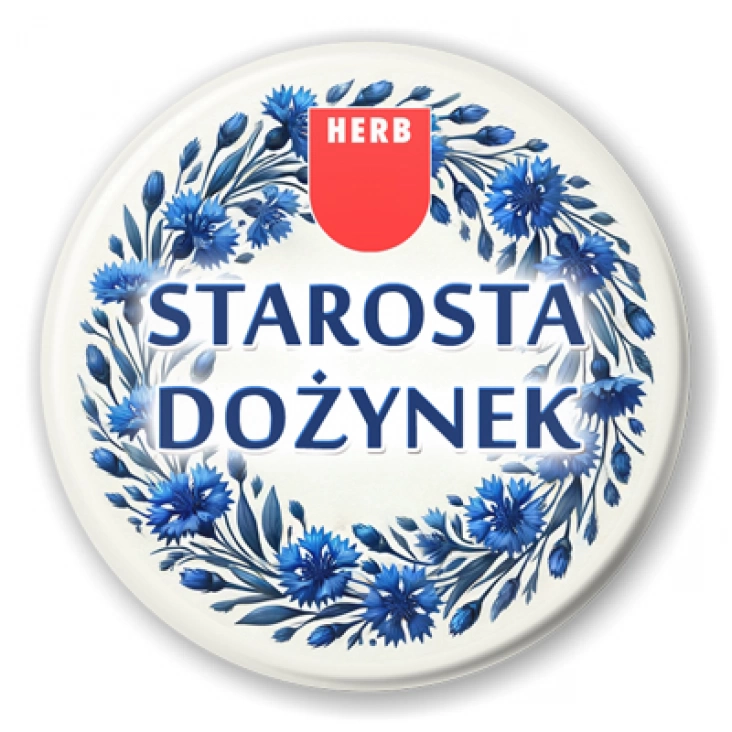 przypinka Starosta dożynek