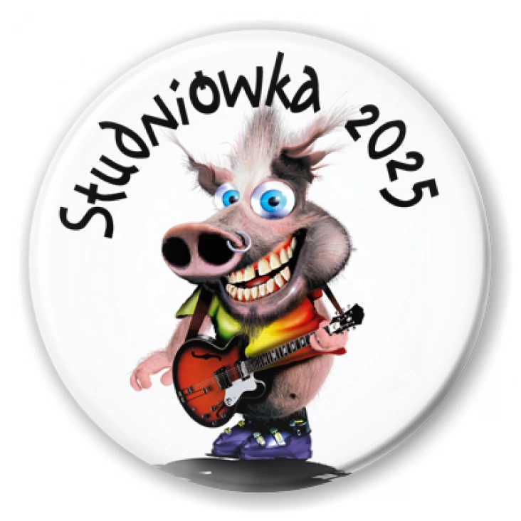 Studniówka ze świnką gitarzystą punk