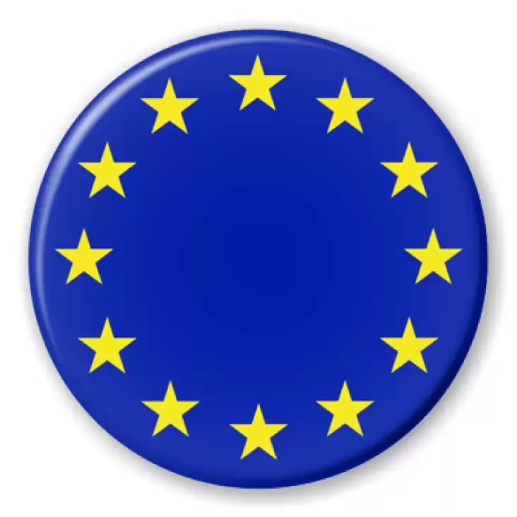 przypinka Unia Europejska Gwiazdki