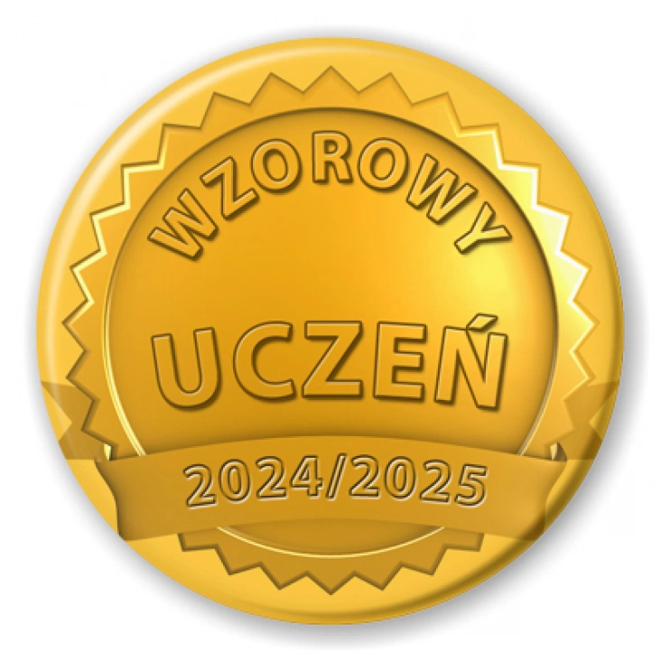 Wzorowy uczeń złoty medal