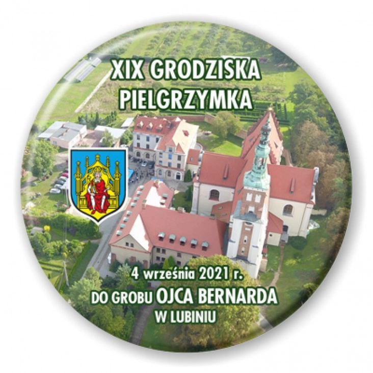 przypinka XIX Grodziska Pielgrzymka