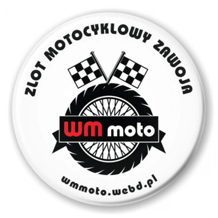 przypinka Zlot Motocyklowy Zawoja