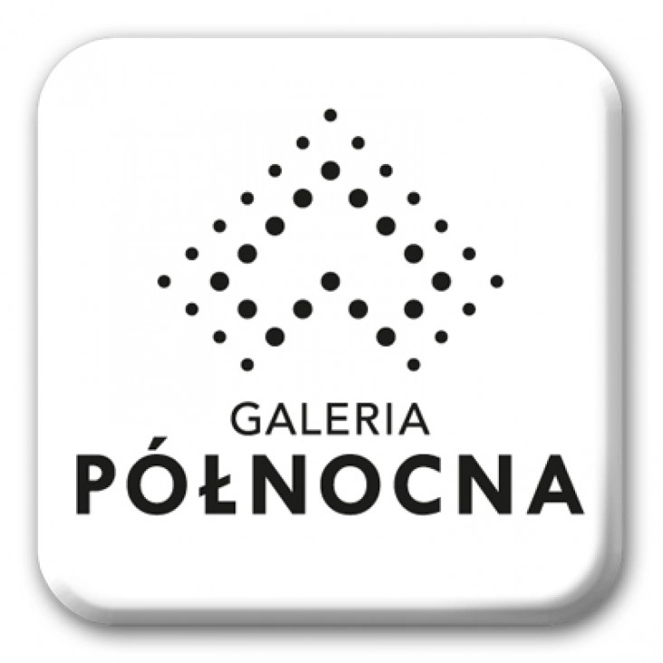 przypinka kwadrat Galeria Północna