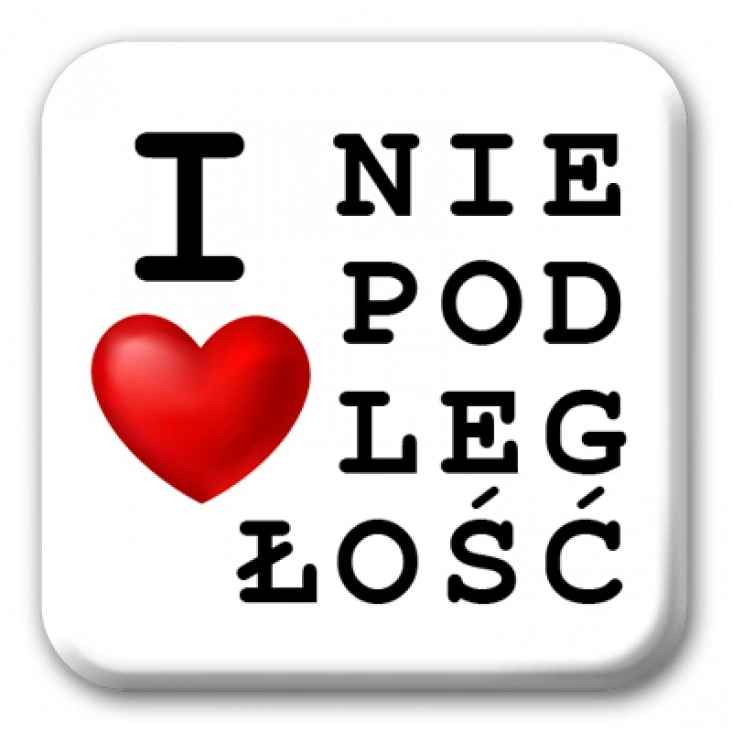 I love Niepodległość z serduszkiem