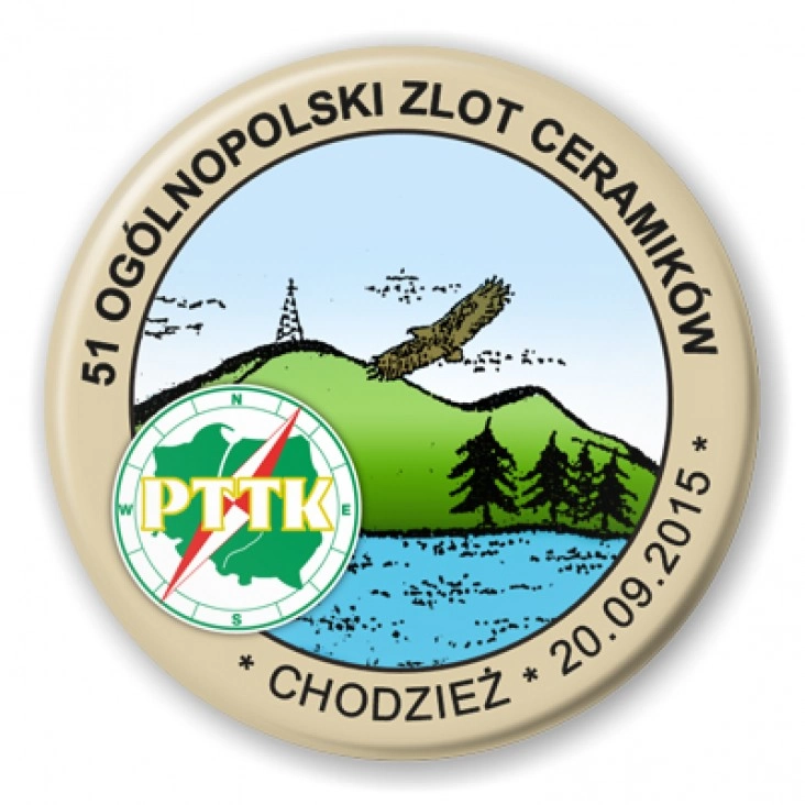 przypinka 51 Ogólnopolski Zlot Ceramików 