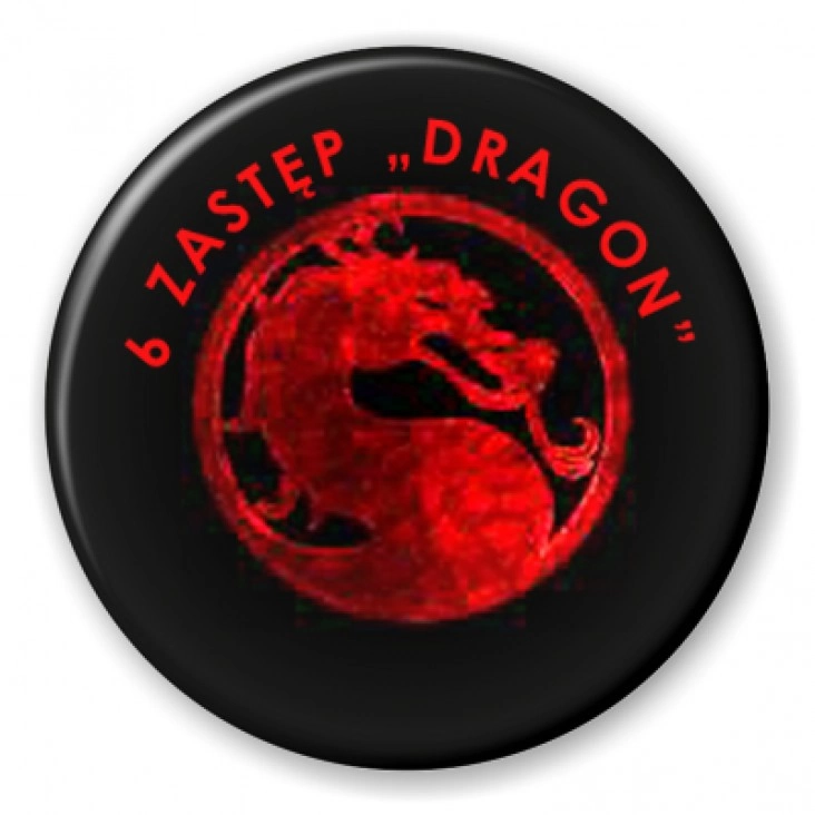 przypinka 6 zastęp Dragon