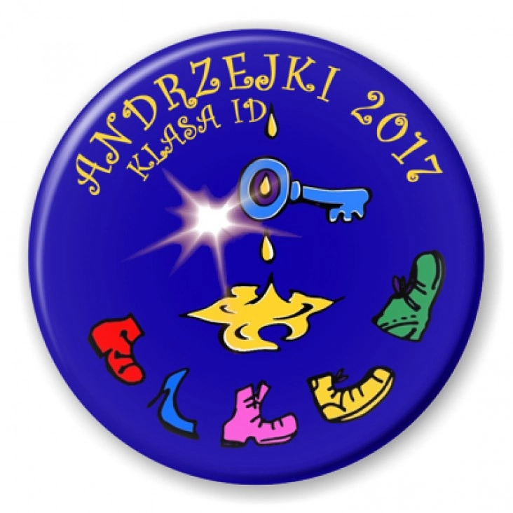 przypinka Andrzejki 2017
