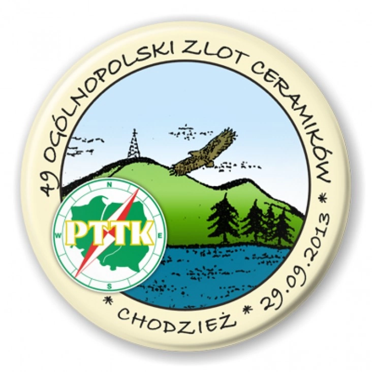 przypinka 49 Ogólnopolski Zlot Ceramików 