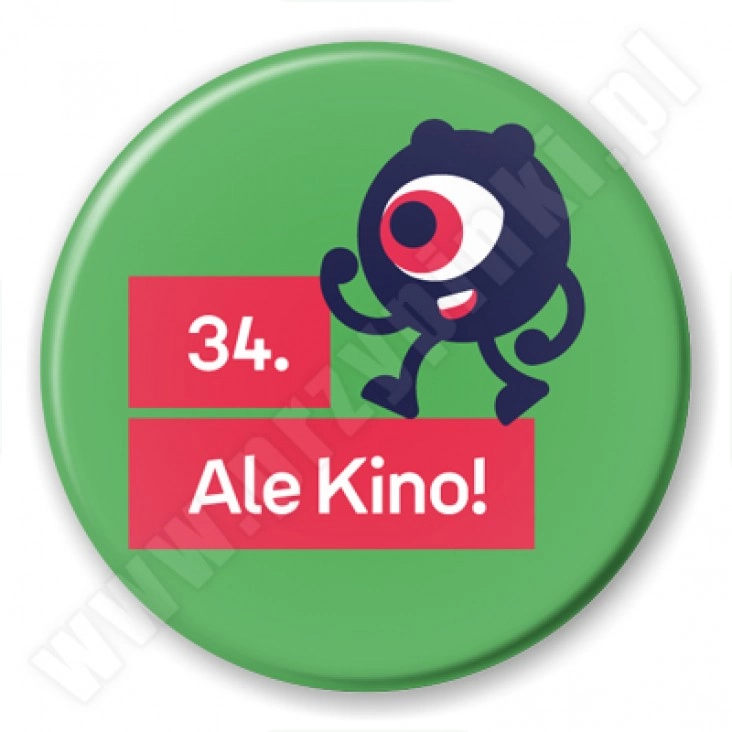 przypinka Ale kino! 2016