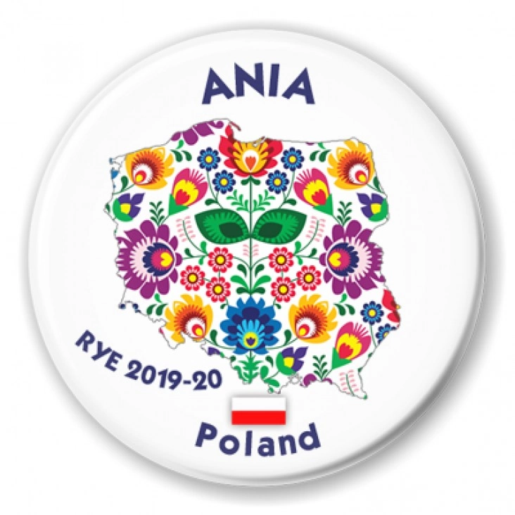 przypinka Ania