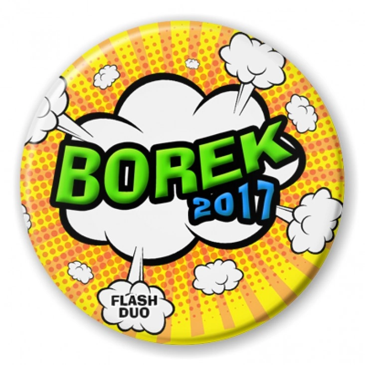 przypinka Borek 2017