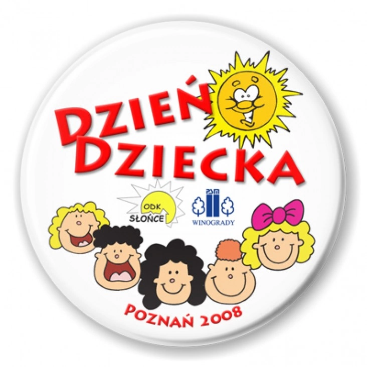 przypinka Dzień Dziecka 2008