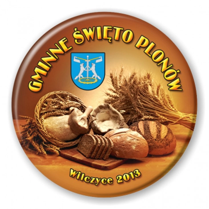 przypinka Gminne Święto plonów - Wilczyce 2013