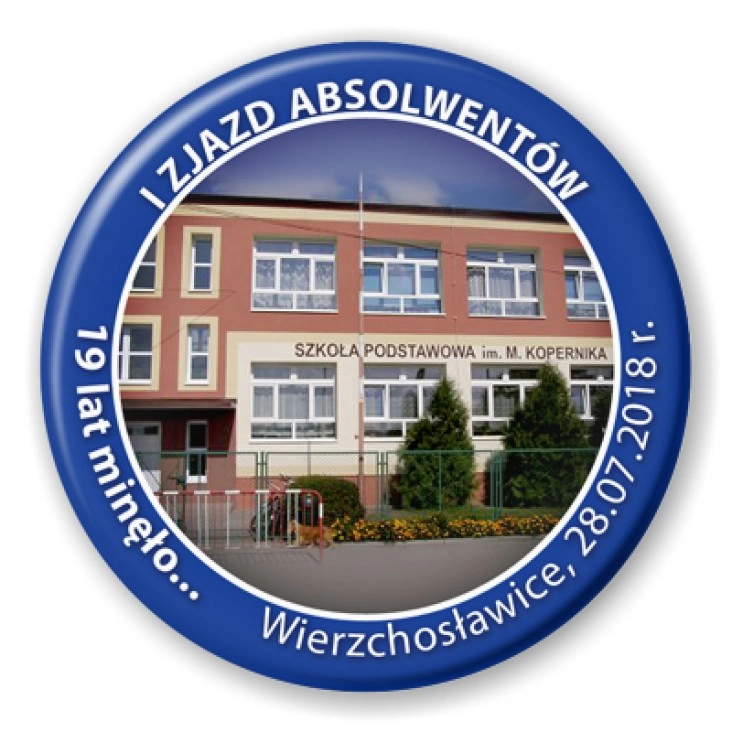 przypinka I Zjazd Absolwentów