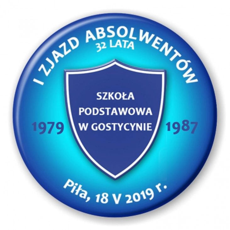 przypinka I Zjazd Absolwentów