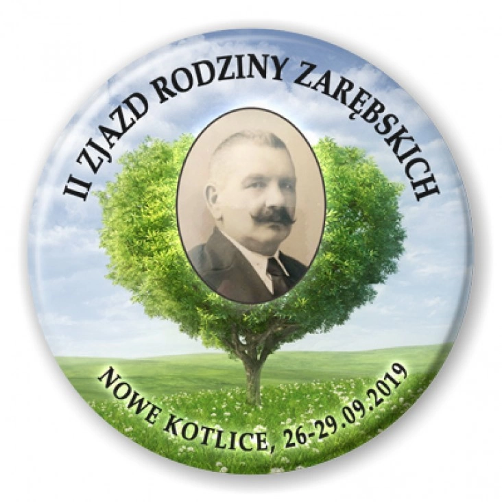 przypinka II Zajazd Rodziny Zarębskich