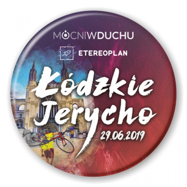 przypinka Łódzkie Jerycho