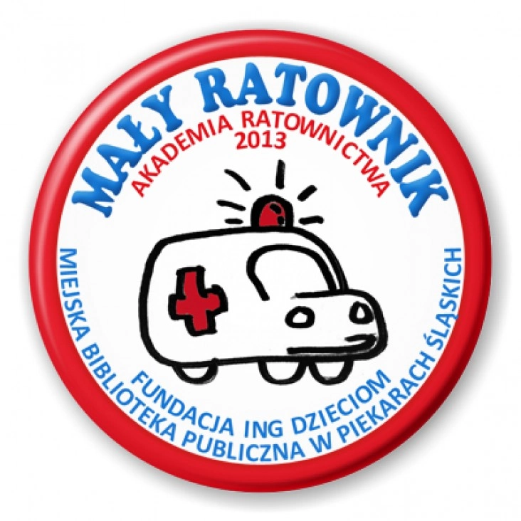 przypinka Mały Ratownik