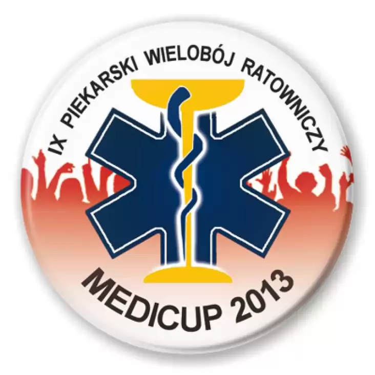 przypinka Medicup 2013