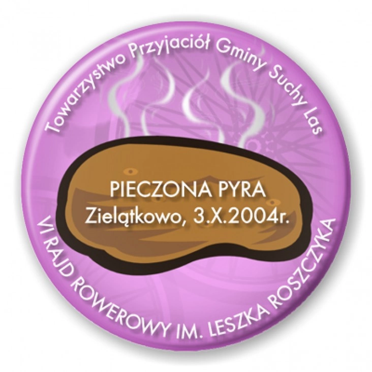 przypinka Pieczona Pyra 2004