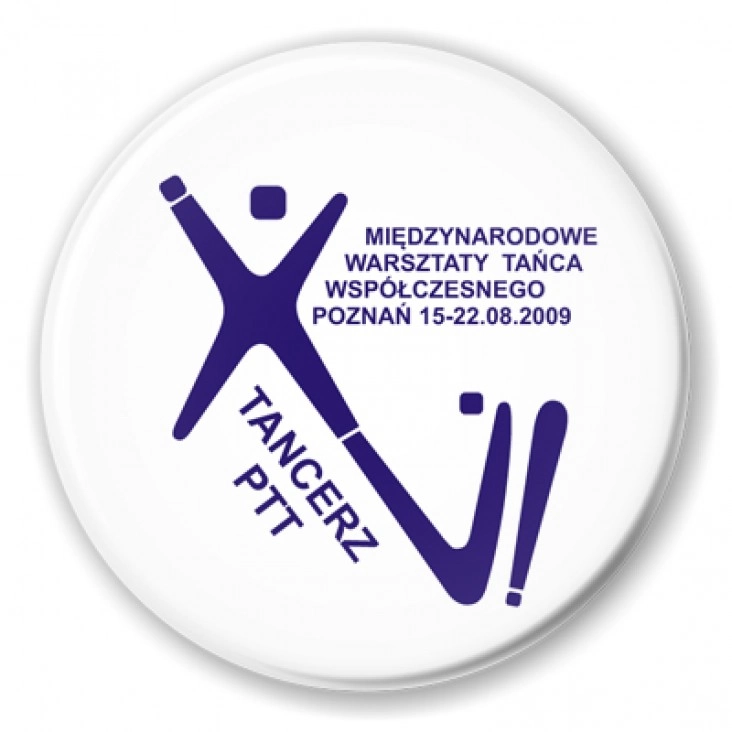 przypinka Polski Teatr Tańca Tancerz