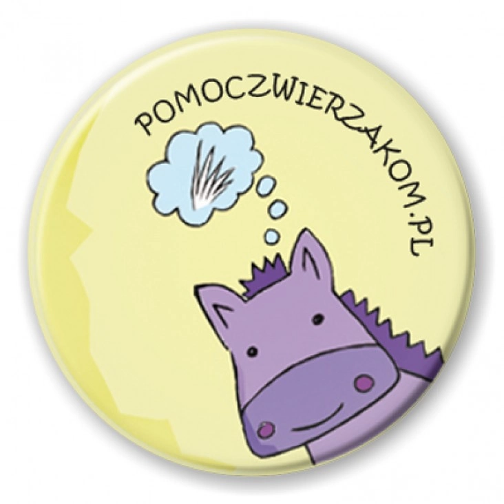 przypinka pomoczwierzakom.pl