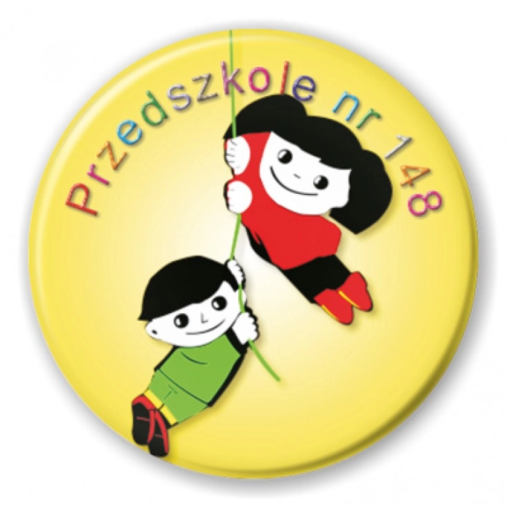 przypinka Przedszkole nr 148