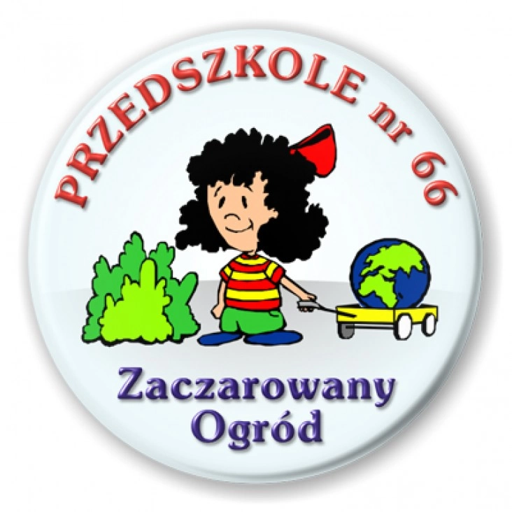 przypinka Przedszkole nr 66 