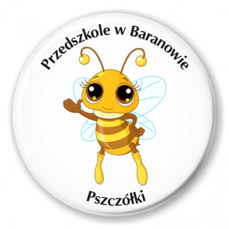 przypinka Przedszkole w Baranowie