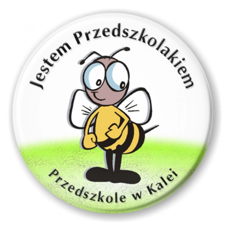 przypinka Przedszkole w Kalei
